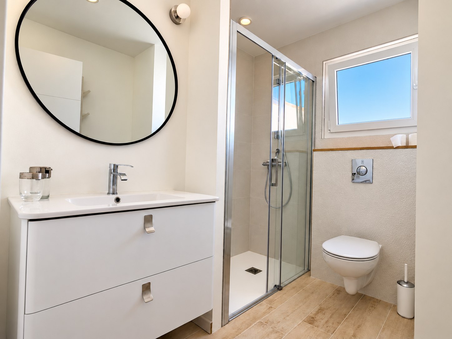 The main bathroom